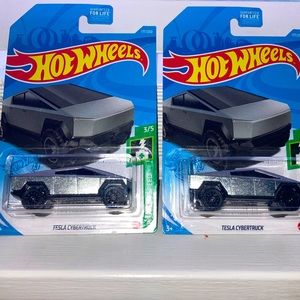 Tesla hot wheels truck
